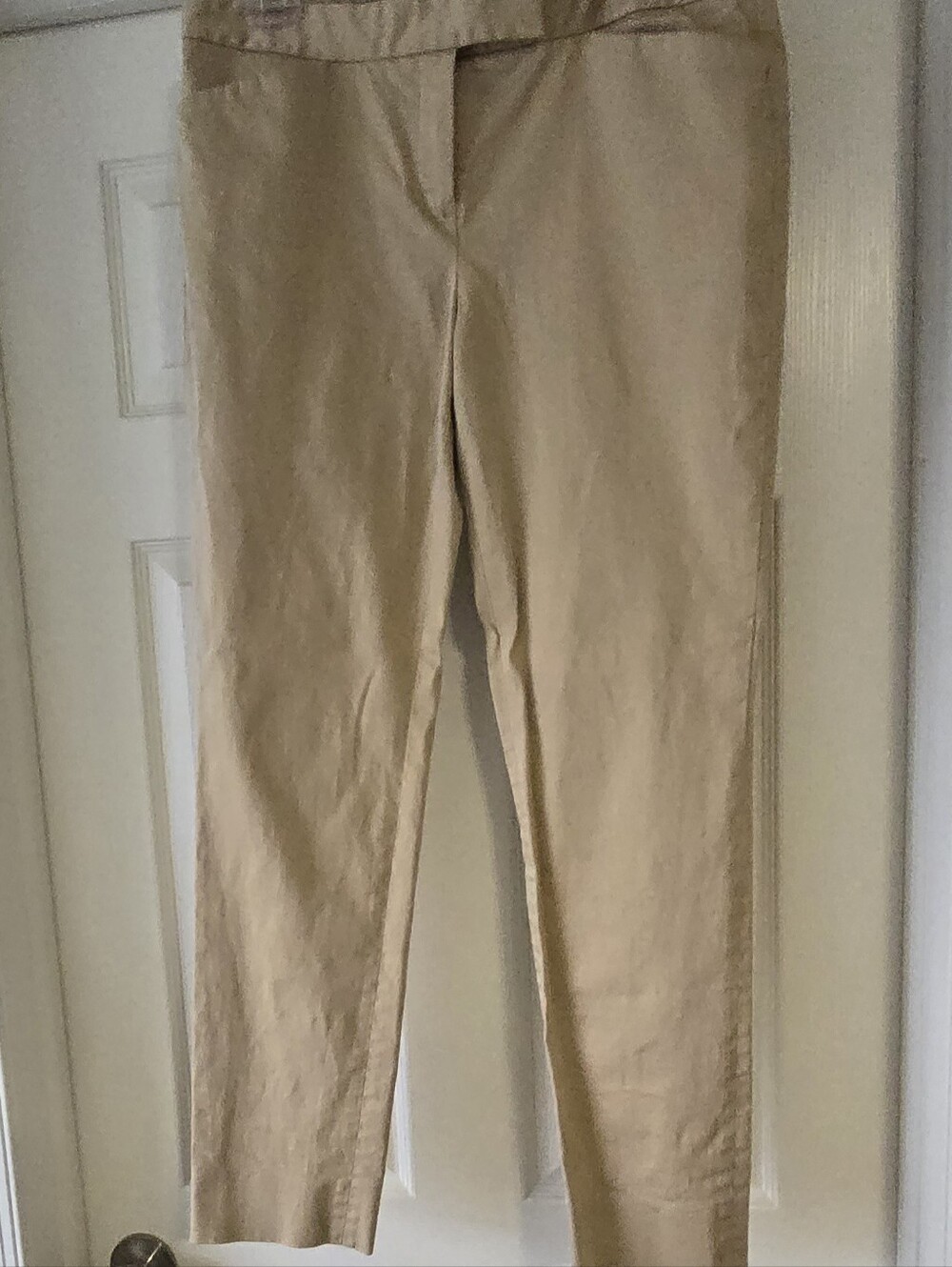 Brooks Brothers Tan Women's Pants with Navy Label Brooks Brothers